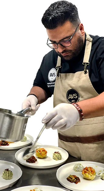 a Chef at AVS Catering